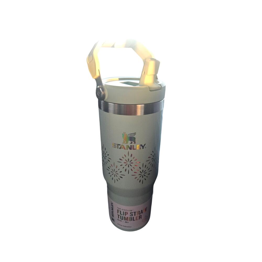 Stanley Flip Straw Tumbler 30 oz NWT Seaglass Winter Wonderland Rare HTF
